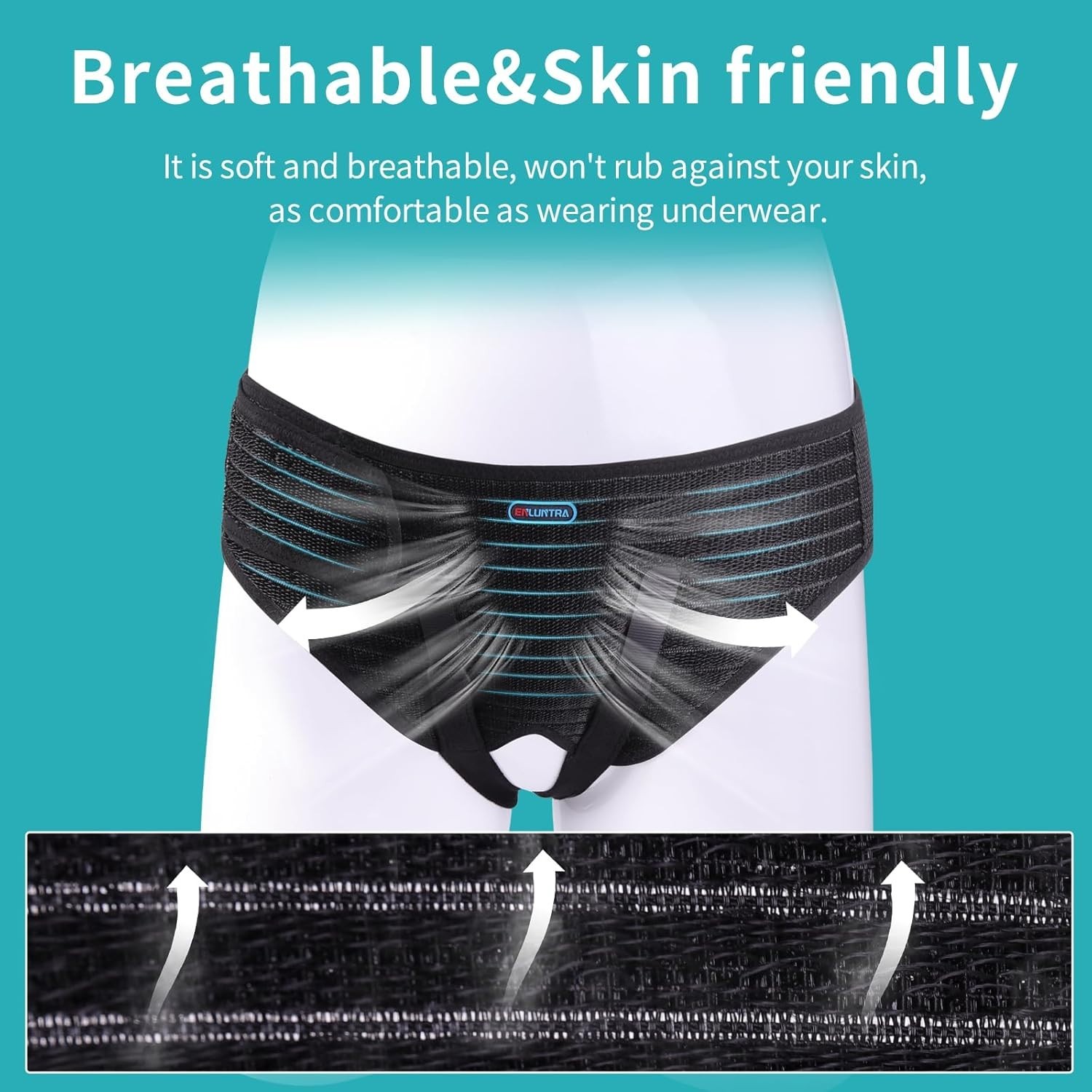 ENLUNTRA Hernia Belts for Men， Adjustable Inguinal Hernia Support Belt for Me…