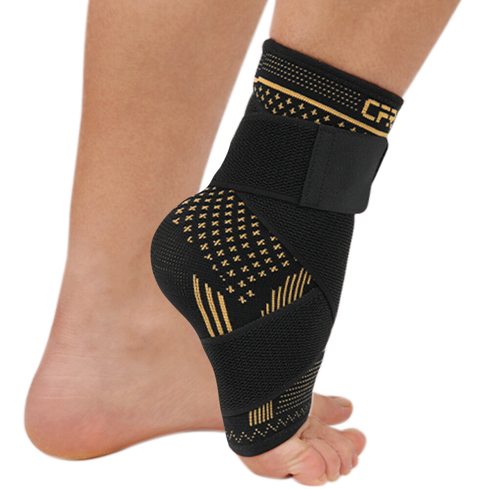 Ankle Brace Support Compression Sleeve Plantar Fasciitis Pain Relief -Foot Wrap