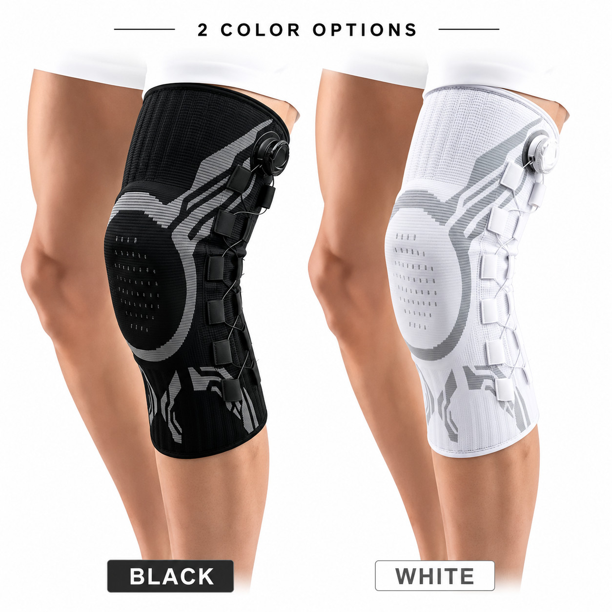 Adjustable Knee Brace Meniscus ACL MCL Support to stop pain!