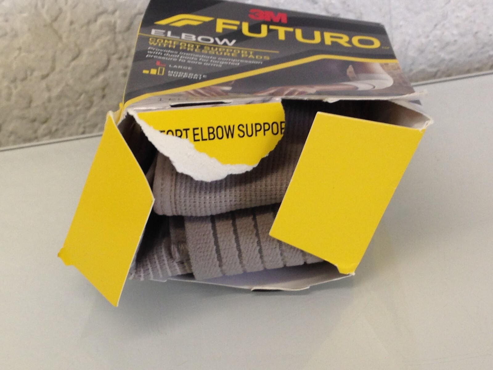 Futuro Elbow Support with Pressure Pads, Moderate Stabilizing Support, Large