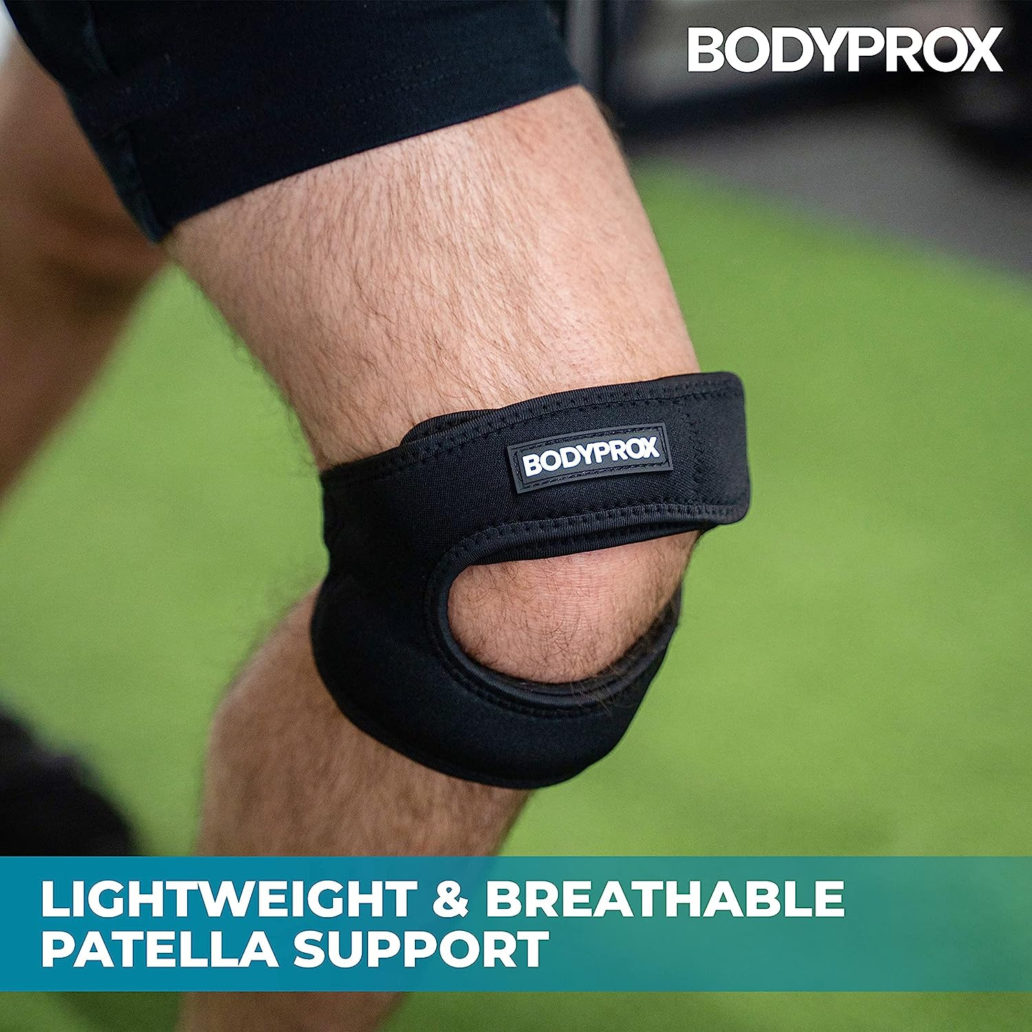 Patellar Tendon Support Strap (Small/Medium), Knee Pain Relief Adjustable Neopre