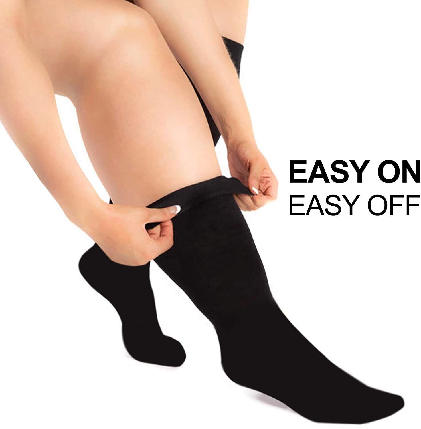 High Stretch Knee Braces Sleeves for Knee Pain Women & Men All-Day Use (XL)