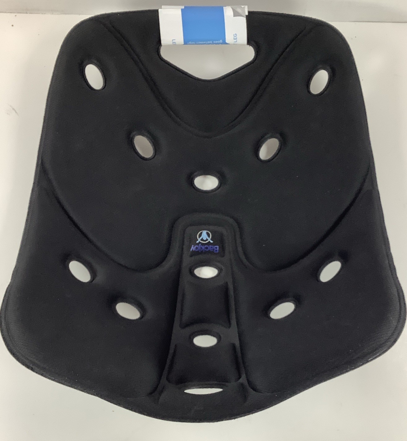 Backjoy Relief Posture Padded Helper Lower Back Pain Support Seat Black