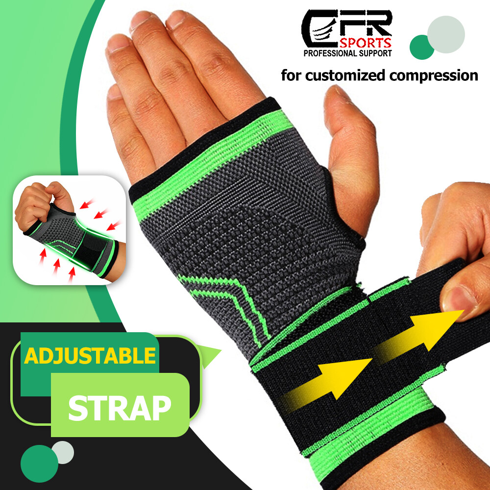 Right Left Wrist Hand Brace Support Carpal Tunnel Sprain Arthritis Sports Pain