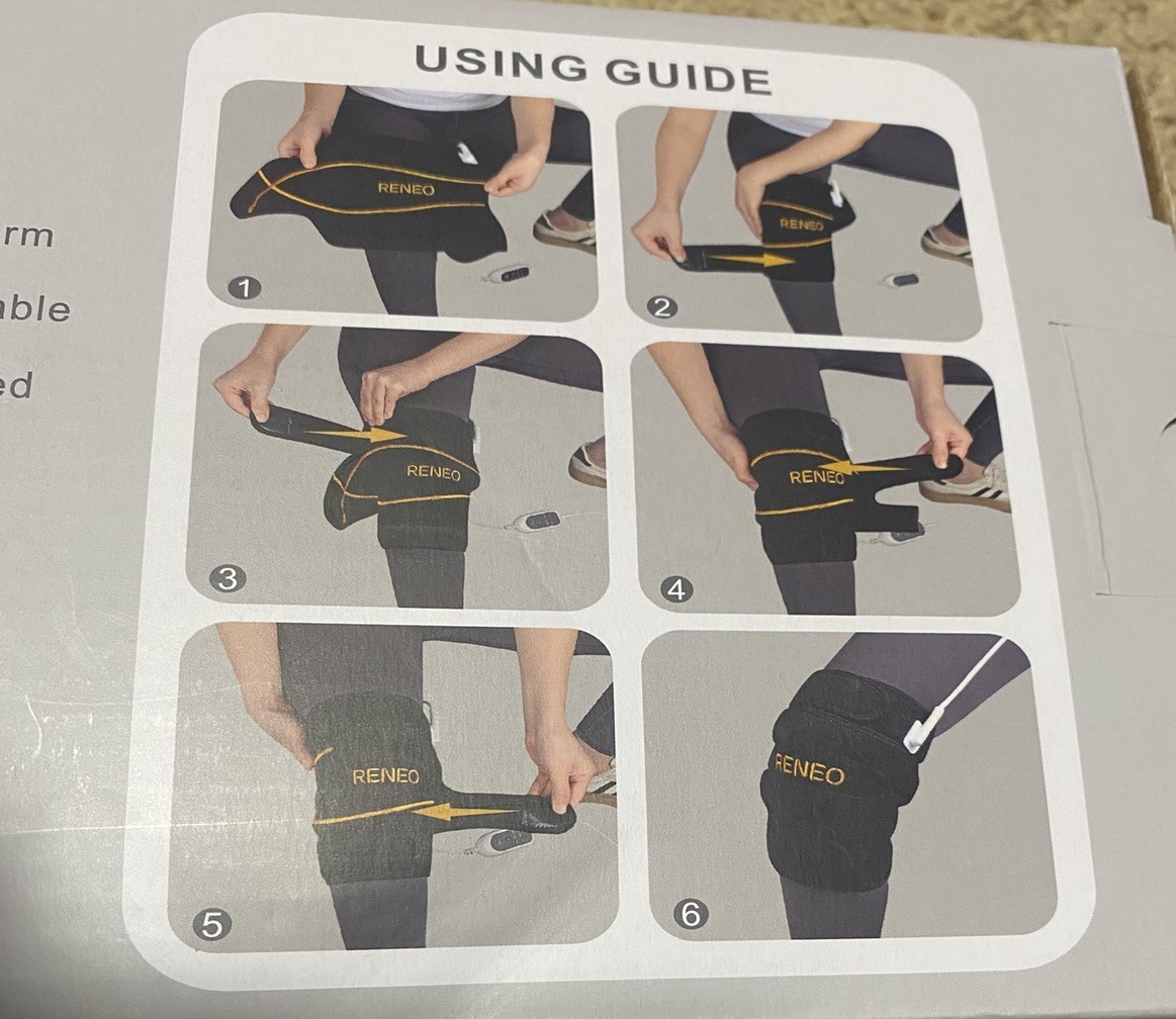 RENEO Heated Knee Brace Wrap