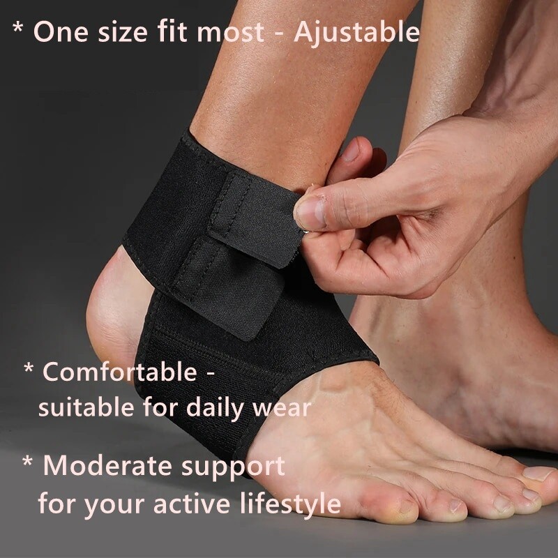 1 pc Ankle Brace Injury Recovery Foot Protection Pain Relief ONE SIZE