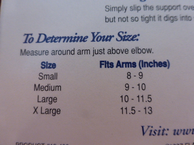 FLA #19-400 PROFESSIONAL GRADE ELBOW SUPPORT KNITTED PULLOVER, BELOW OUR COST!!!