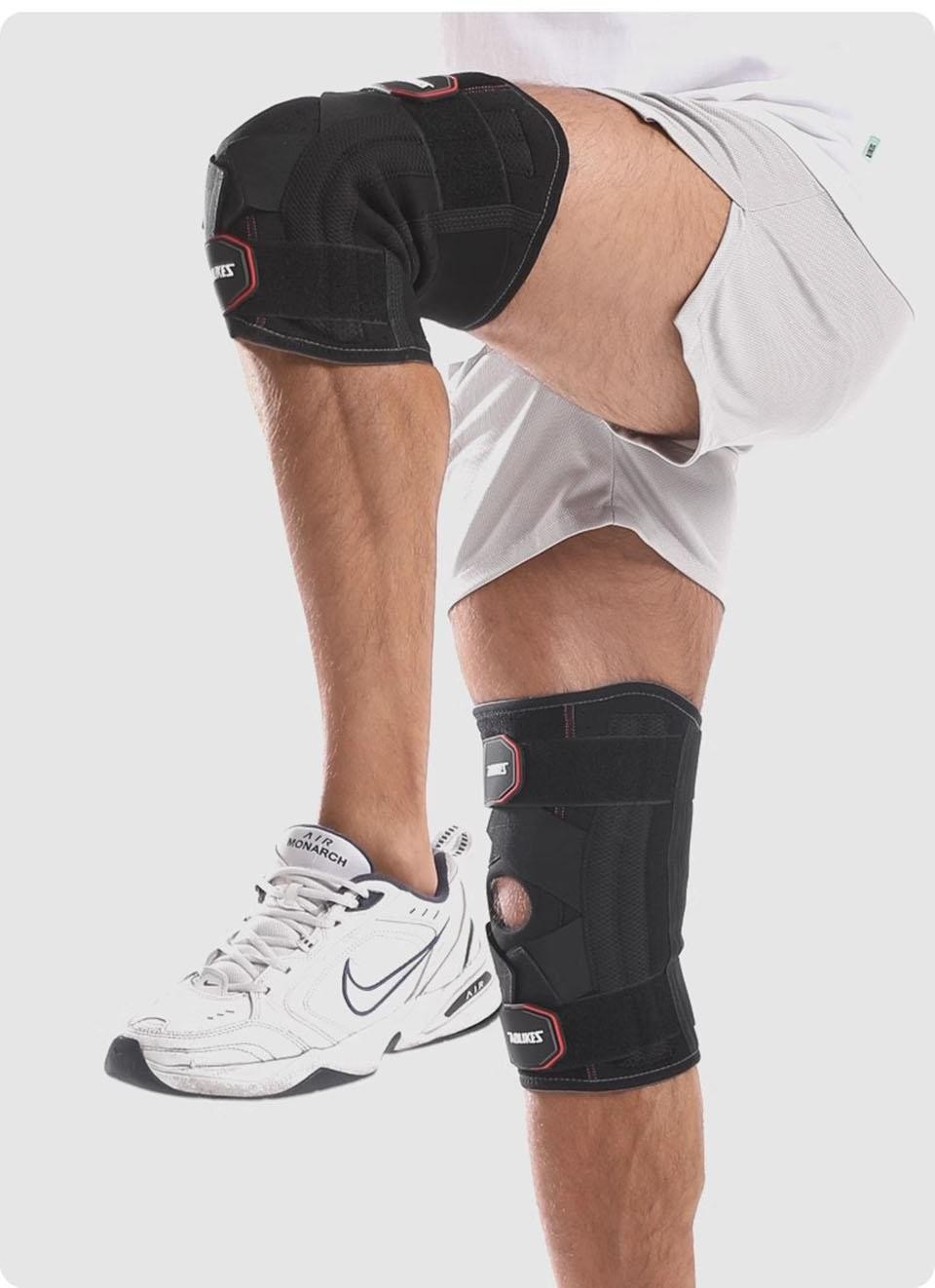 Aolikes 1pcs Knee Brace Knee Support Non Slip Shock Absorption Compression Knee