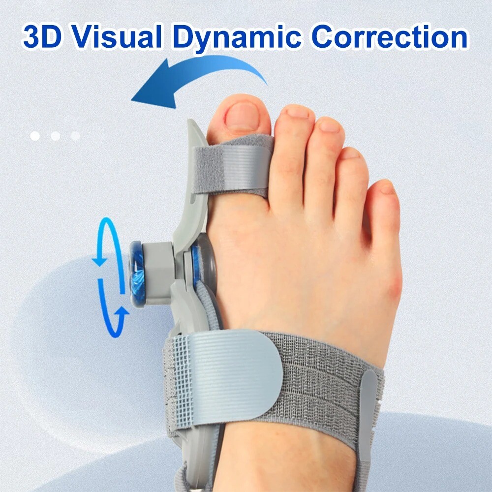Bunion Correctors Adjustable Hallux Valgu for Big Toe Rotatable Straightener FNS