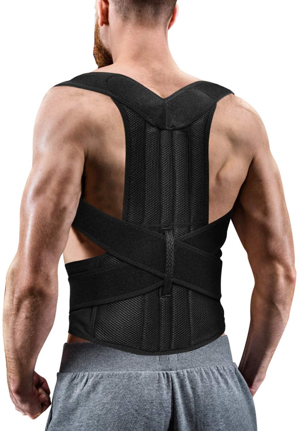Orthopedic Posture Corset Back Brace Support Corrector Straightener Pain Relieve