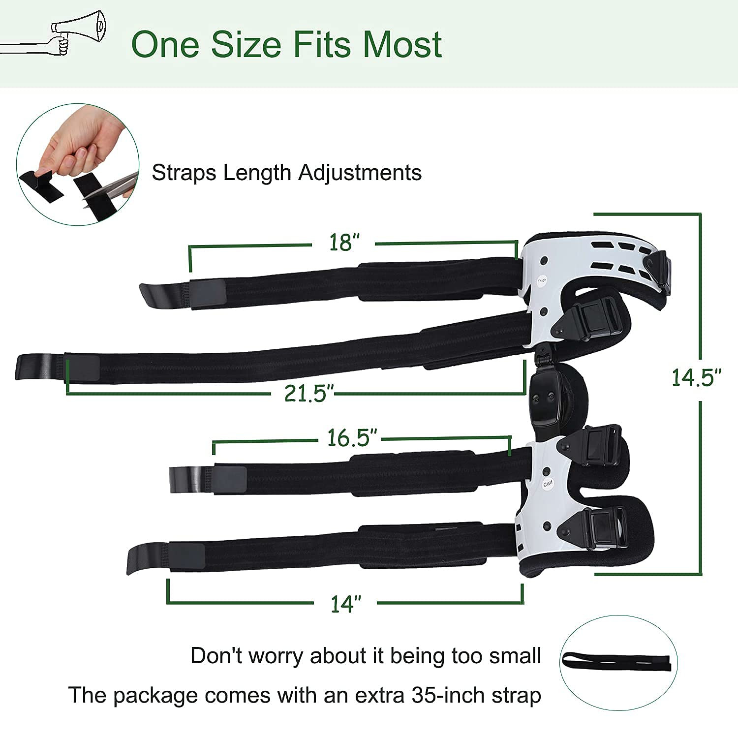 Premium Unloader Knee Brace for Medial Pain & Osteoarthritis Support
