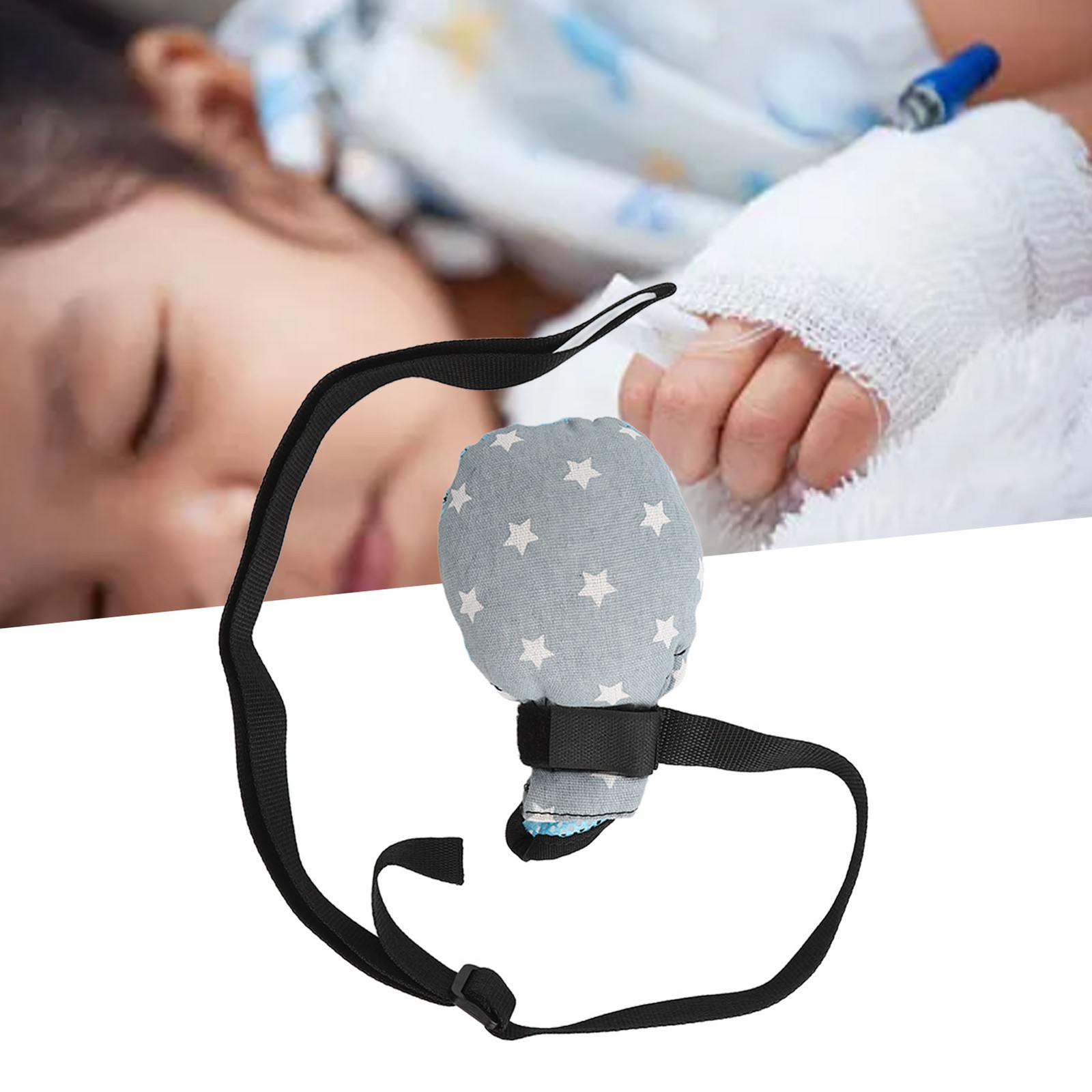Dementia Restraint Padded Universal Mitts Safety Hand For
