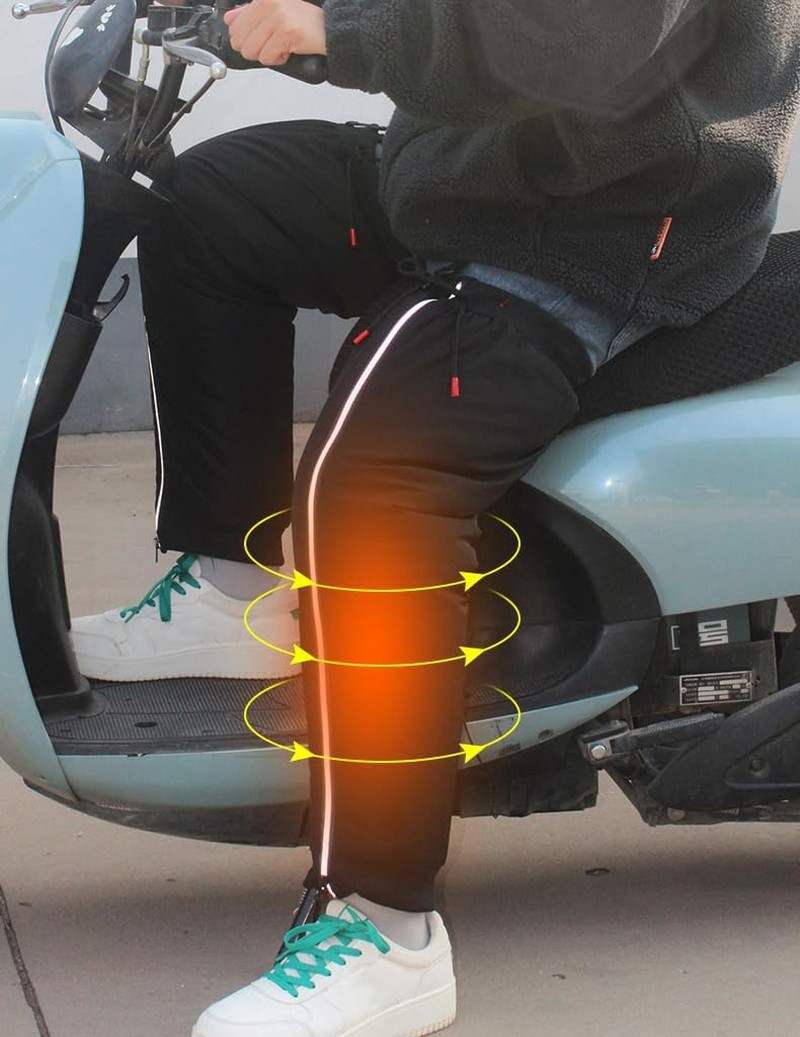 Motorcycle Warm Leg Knee Sleeves Winter Windproof Waterproof Plush Leg Pad Guard