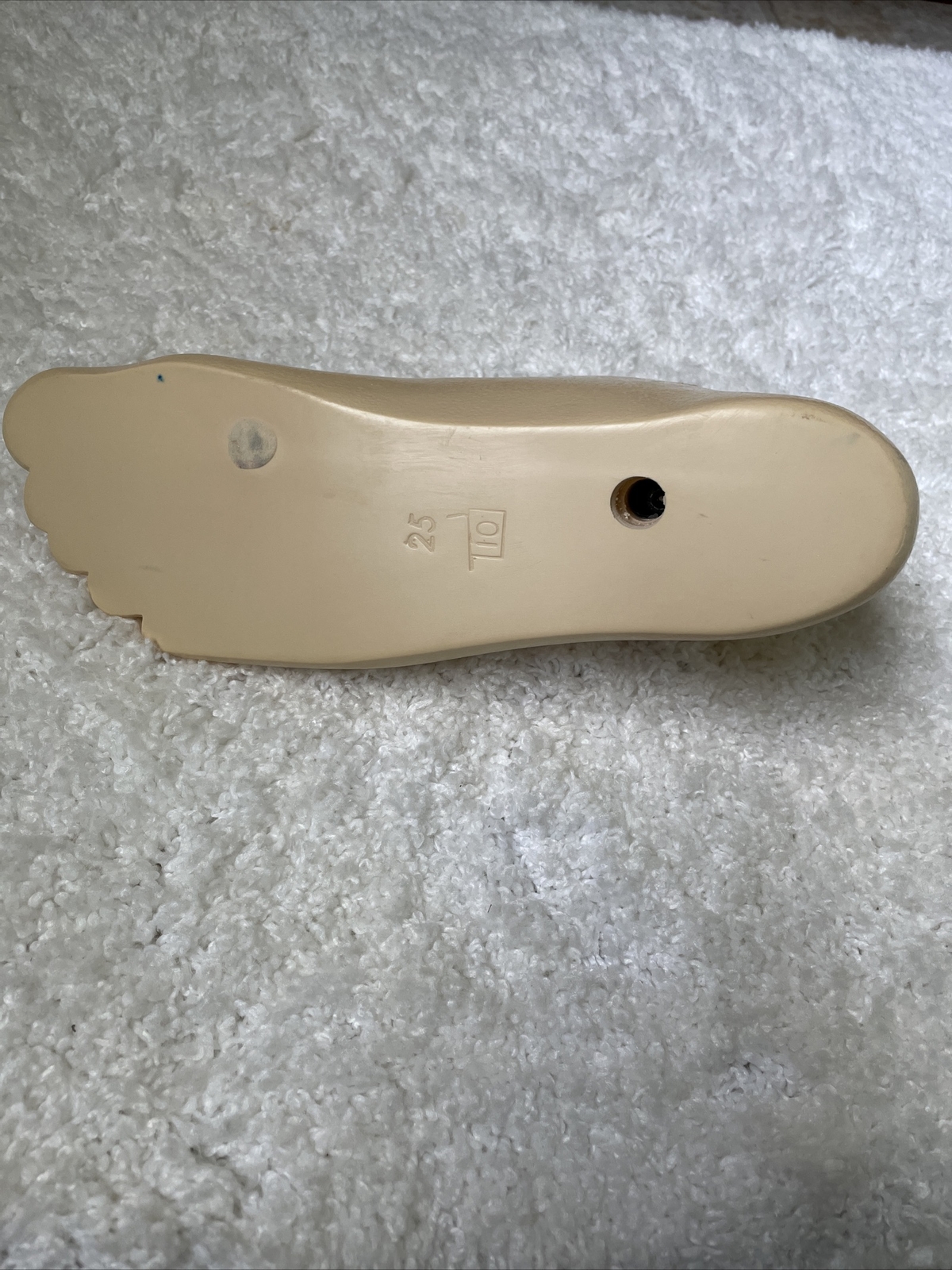 Willow Wood Right Single Axis Prosthetic Foot ~ Sz 25