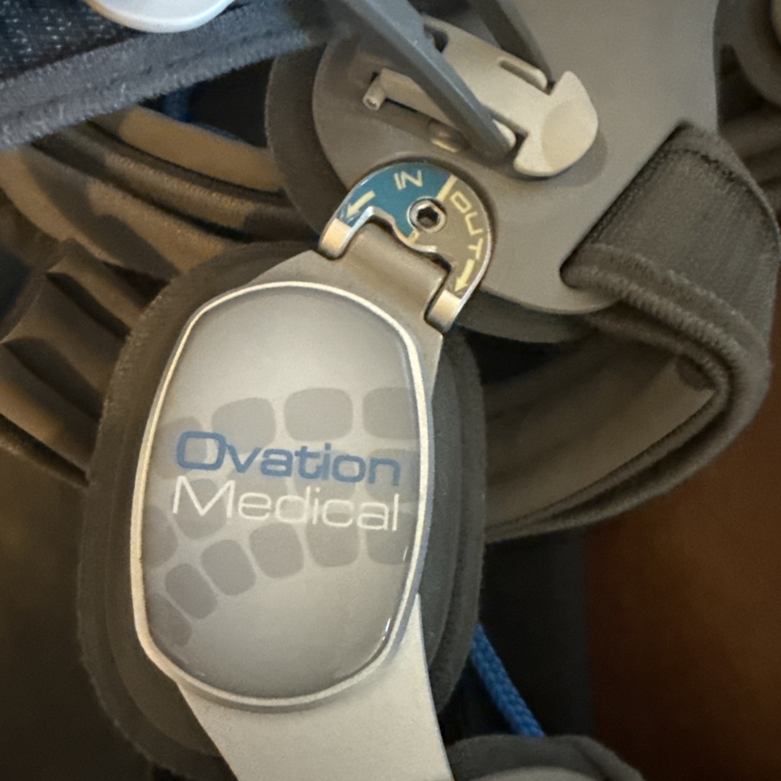 Ovation Medical Knee Brace Left Post Op Flexion 4-strap