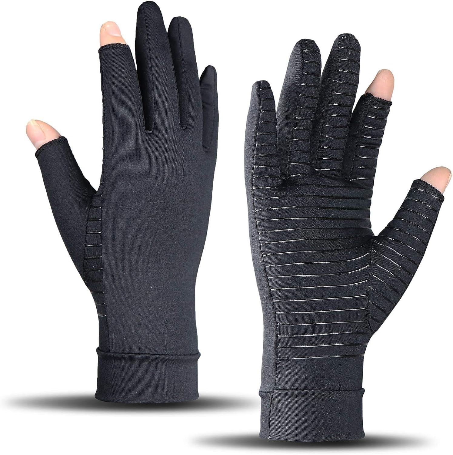 ITHW Copper Compression Gloves for Carpal Tunnel Relief, Arthritis Pain Relie…