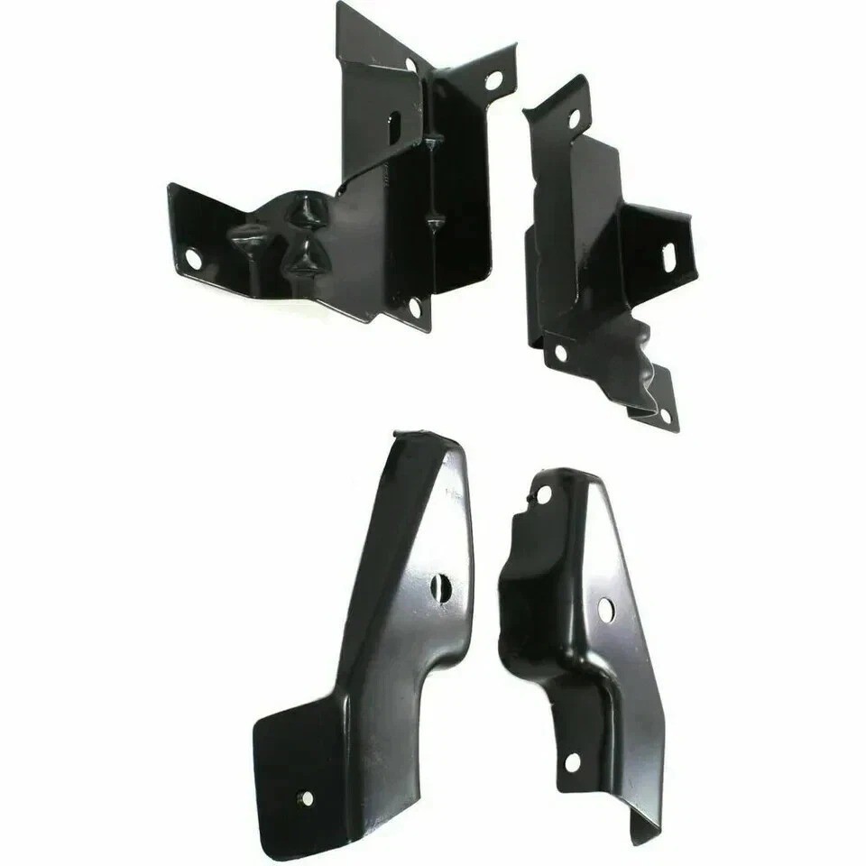 Front Bumper Brackets Set For 2003-2006 Chevrolet Silverado 1500 2500HD 3500HD