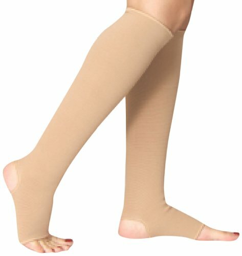 Flamingo Orthopaedic Vericose Vein Stockings Open Toe Compression Knee Length
