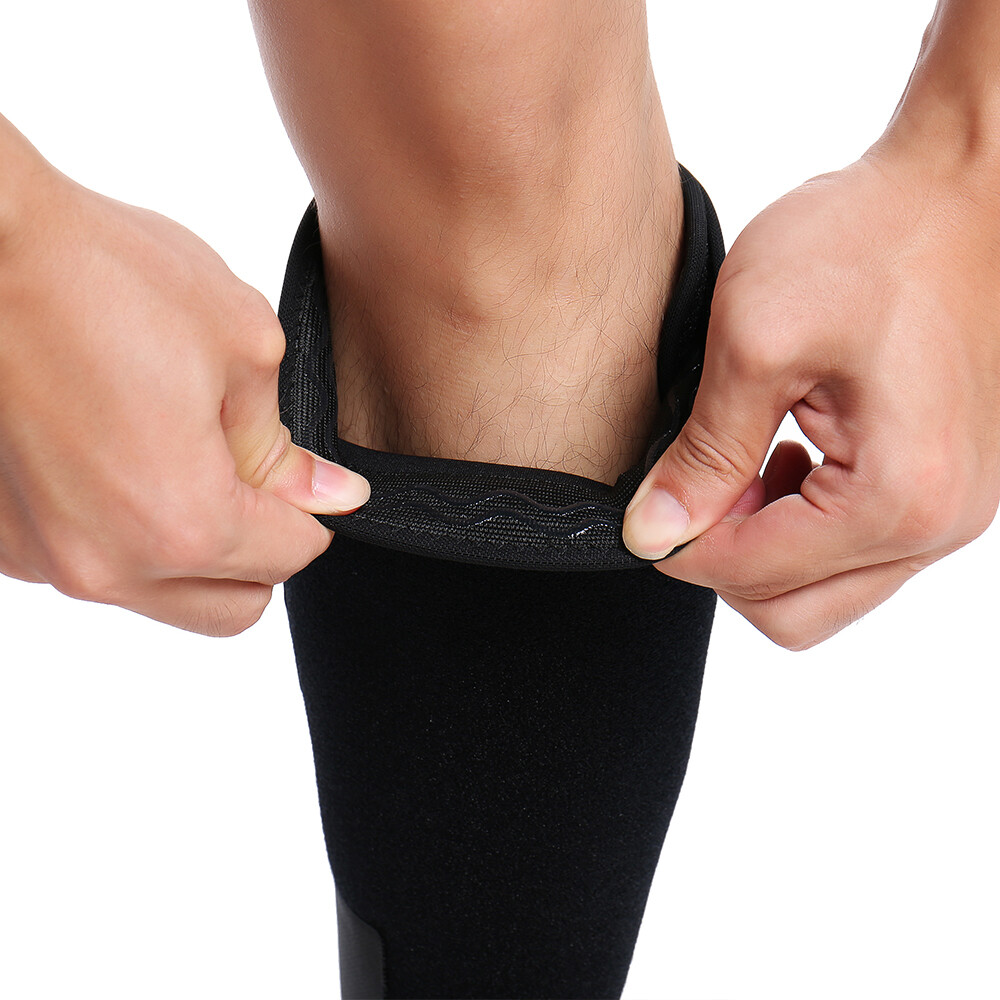 Calf Support Brace Adjustable Shin Splint Compression Calf Wrap Muscle Swelling