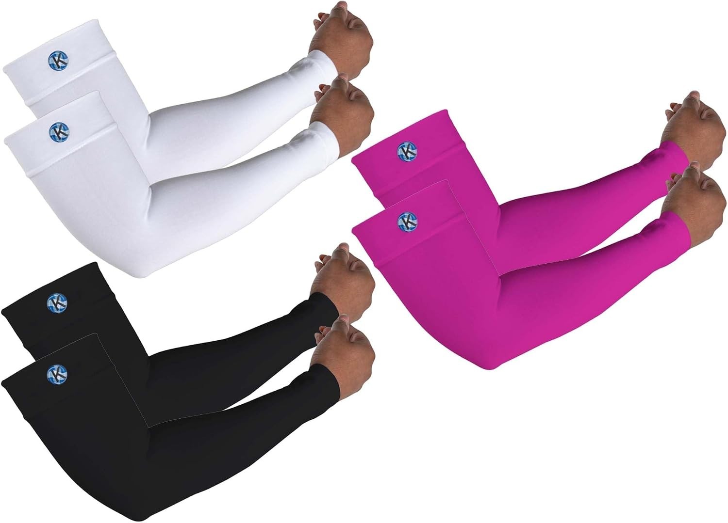 Sports Arm Compression Sleeves – Moisture-Wicking