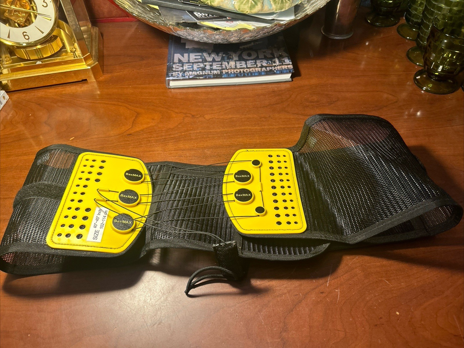 BaxMax Lumbar Support Belt Back Brace Size XL 40-45”BackMax VGC
