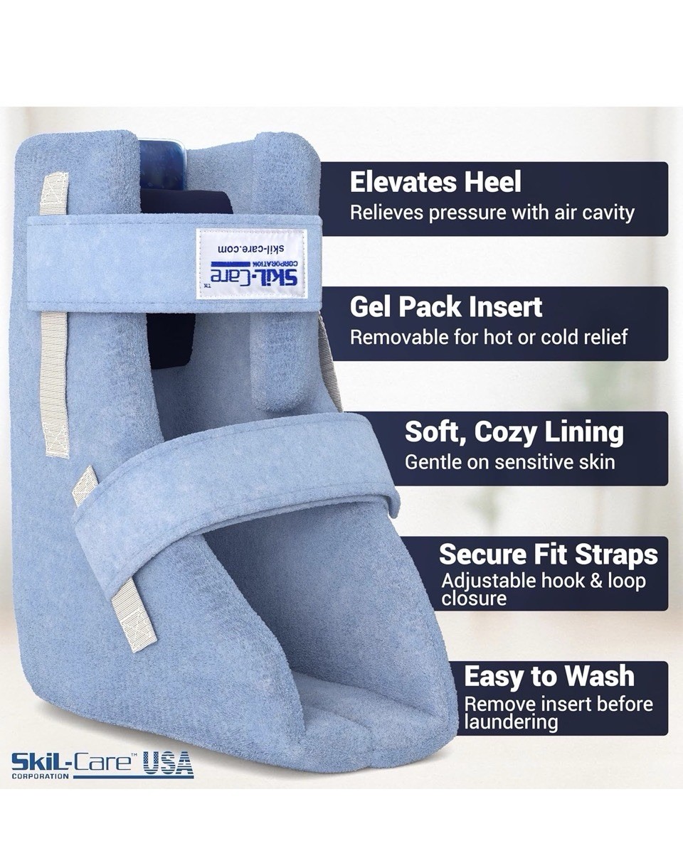 Skil Care Orthopedic Heel Float Boot for Ulcer Prevention Small New