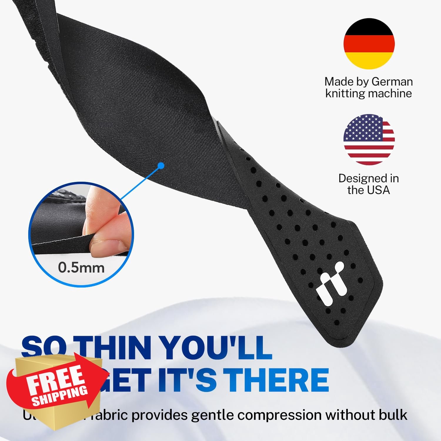 Fitomo Wrist Brace L/XL Black Carpal Tunnel