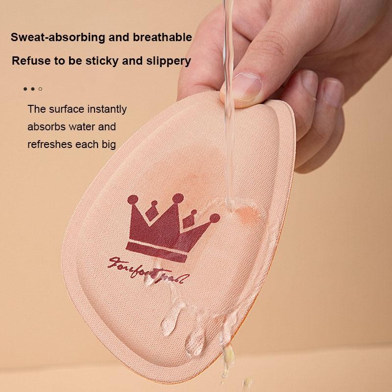 6PCS Forefoot Pads Women Pain Relief Insoles Non Slip Breathable Shoe Inserts