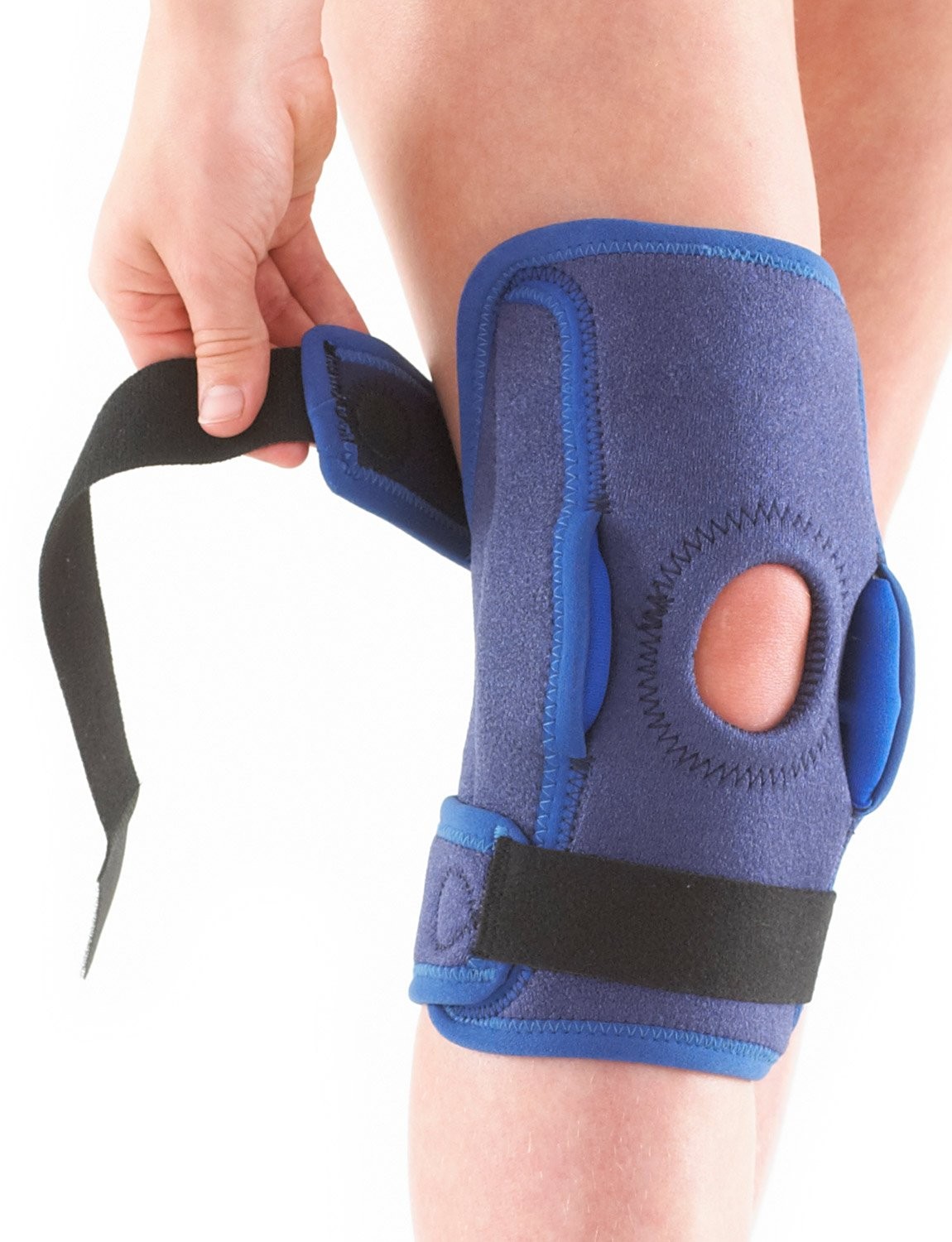 Hinged Open Knee Brace for Kids, Side Hinges Support LCL and MCL injuries, Ju…