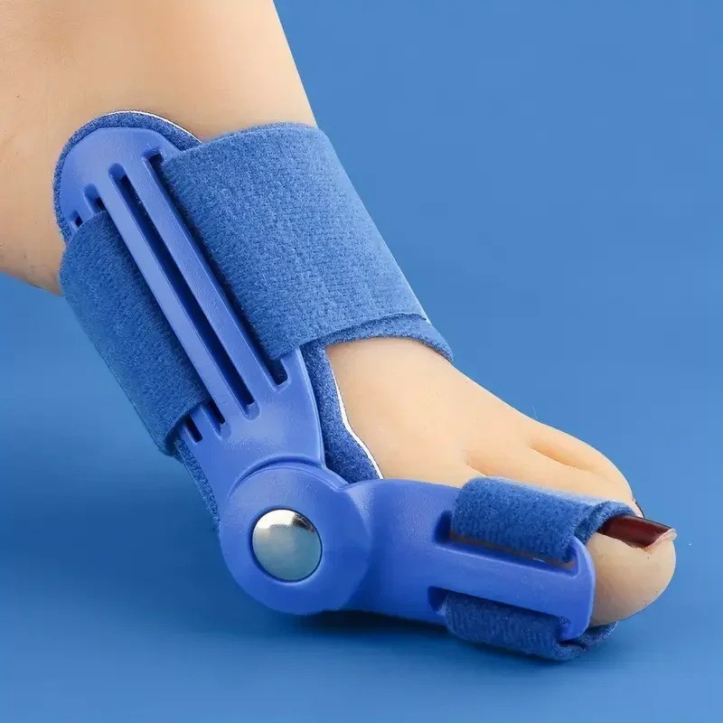 2 x Orthopedic Toe Bunion Corrector Straightener Splint Support Flexible Strap