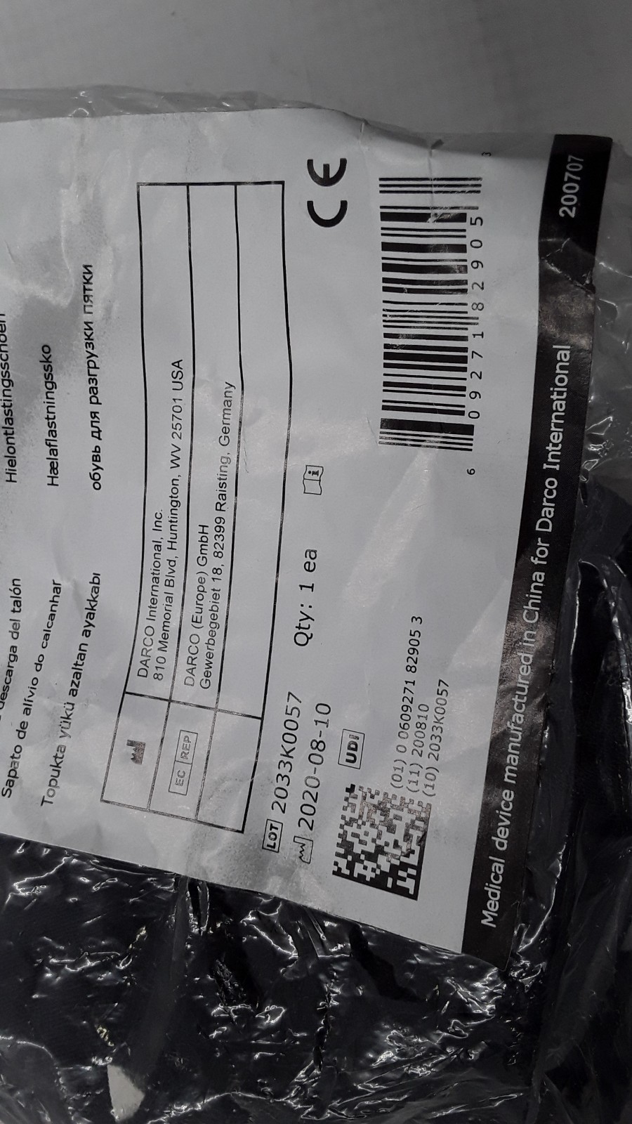 Darco hellWedge Shoe REF HQ0B Extra Small
