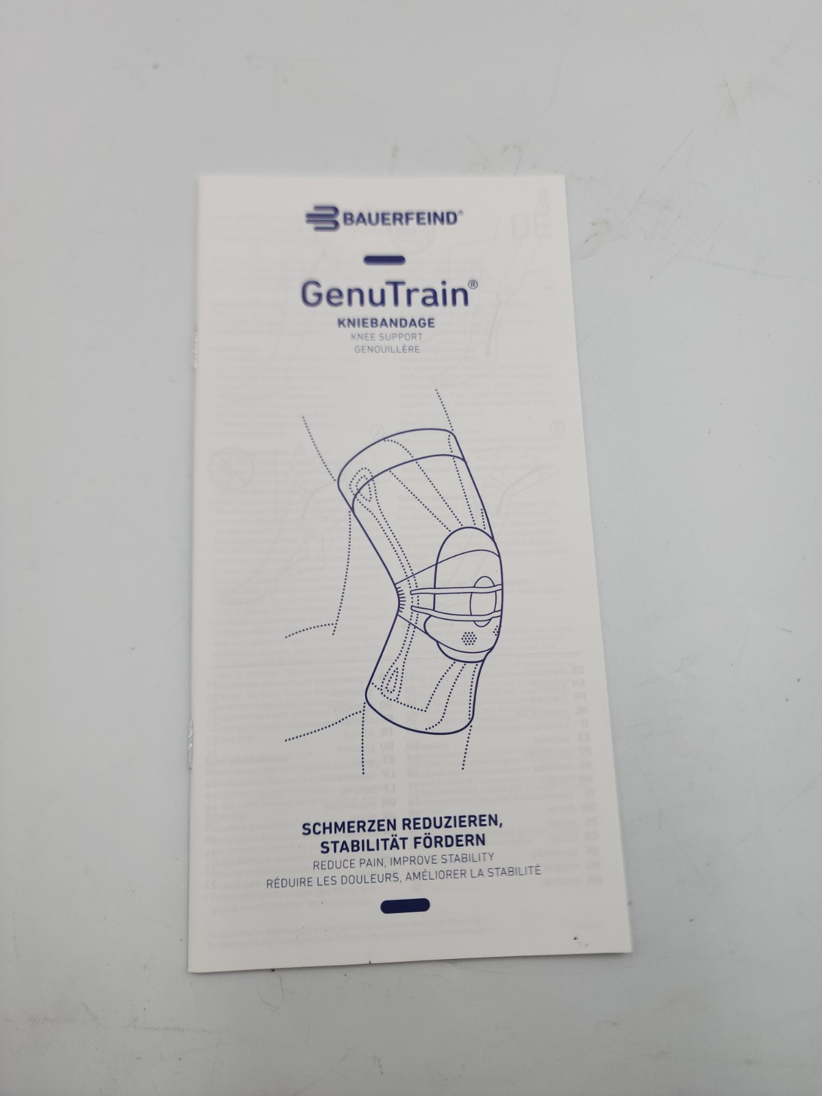 Bauerfeind – GenuTrain – Knee Brace – Targeted Support Size 3
