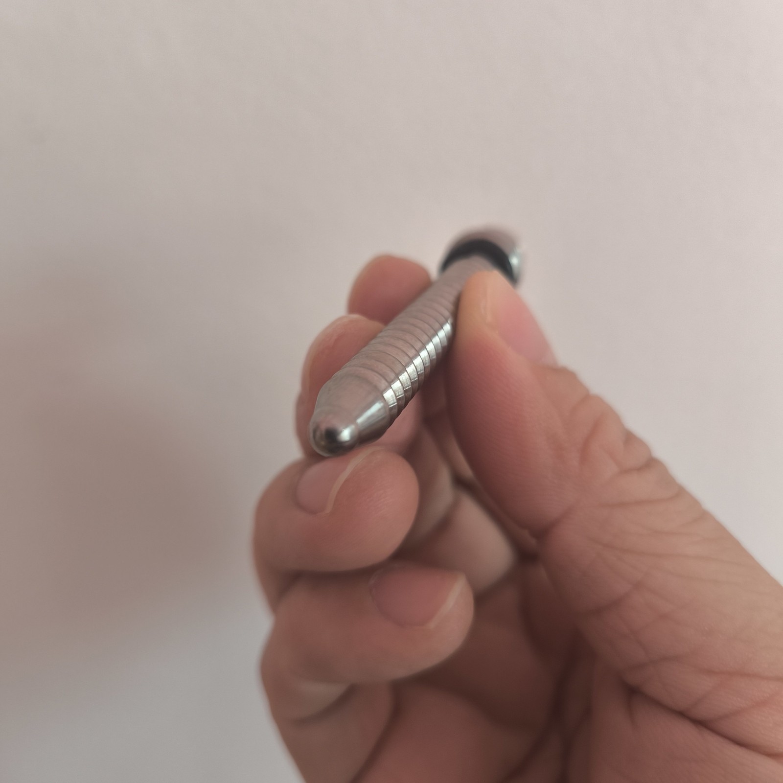 Titanium Prosthetic Lock Pin – Serrated Lock Rod Limb Accessory Part, 6.8 cm