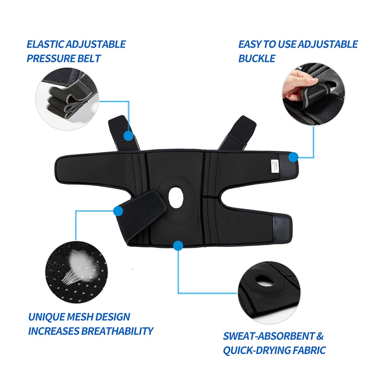 Knee Brace for Women & Men Meniscus Tear, Plus Size Knee Braces for Knee Pain…
