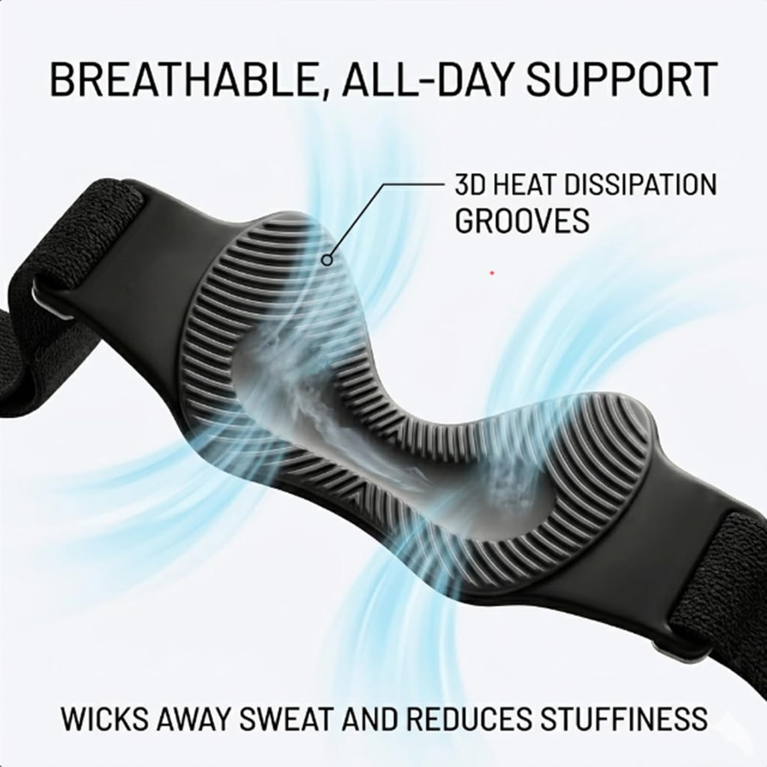 Stryde Precision Knee Strap – Premium Stryde Knee Strap with Silicone Lock-Po…