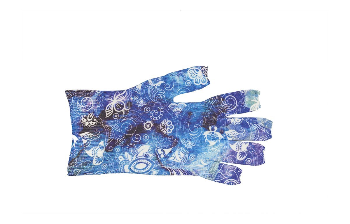 SAPPHIRE Graduated Compression Glove by LYMPHEDIVAS, ANY SIZE & LEVEL, New