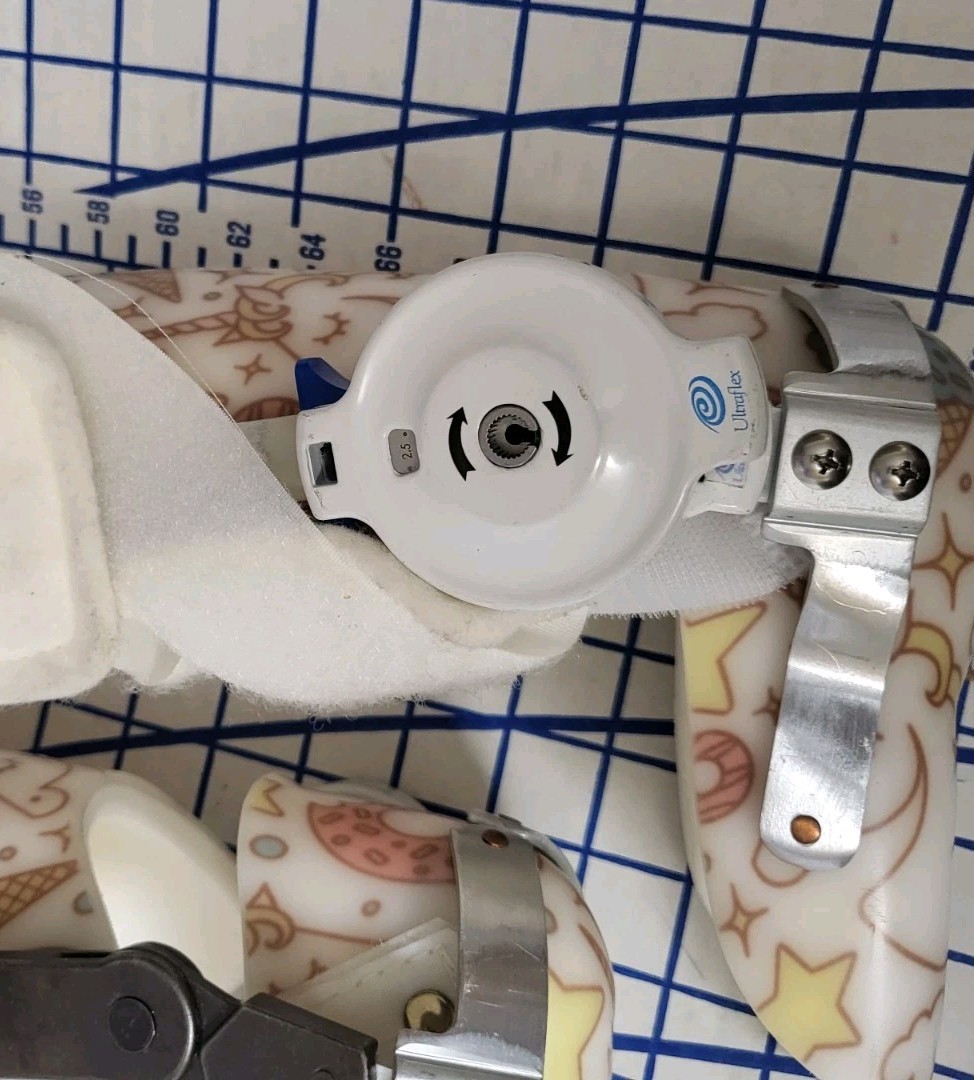 Kids Toddler AFO Brace PAIR Hinge Foot Orthosis Ultraflex Ankle Foot