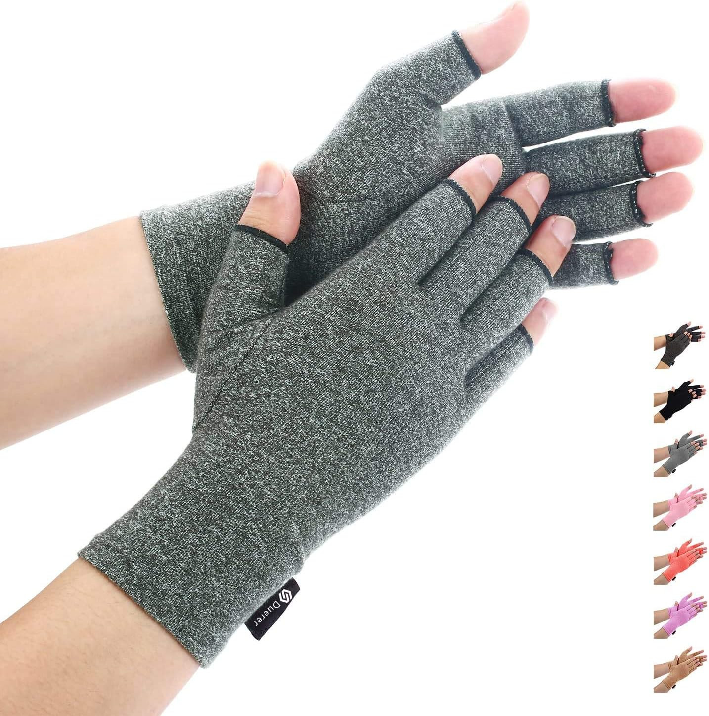 Fingerless Compression Gloves for Arthritis, Carpal Tunnel, and Tendonitis