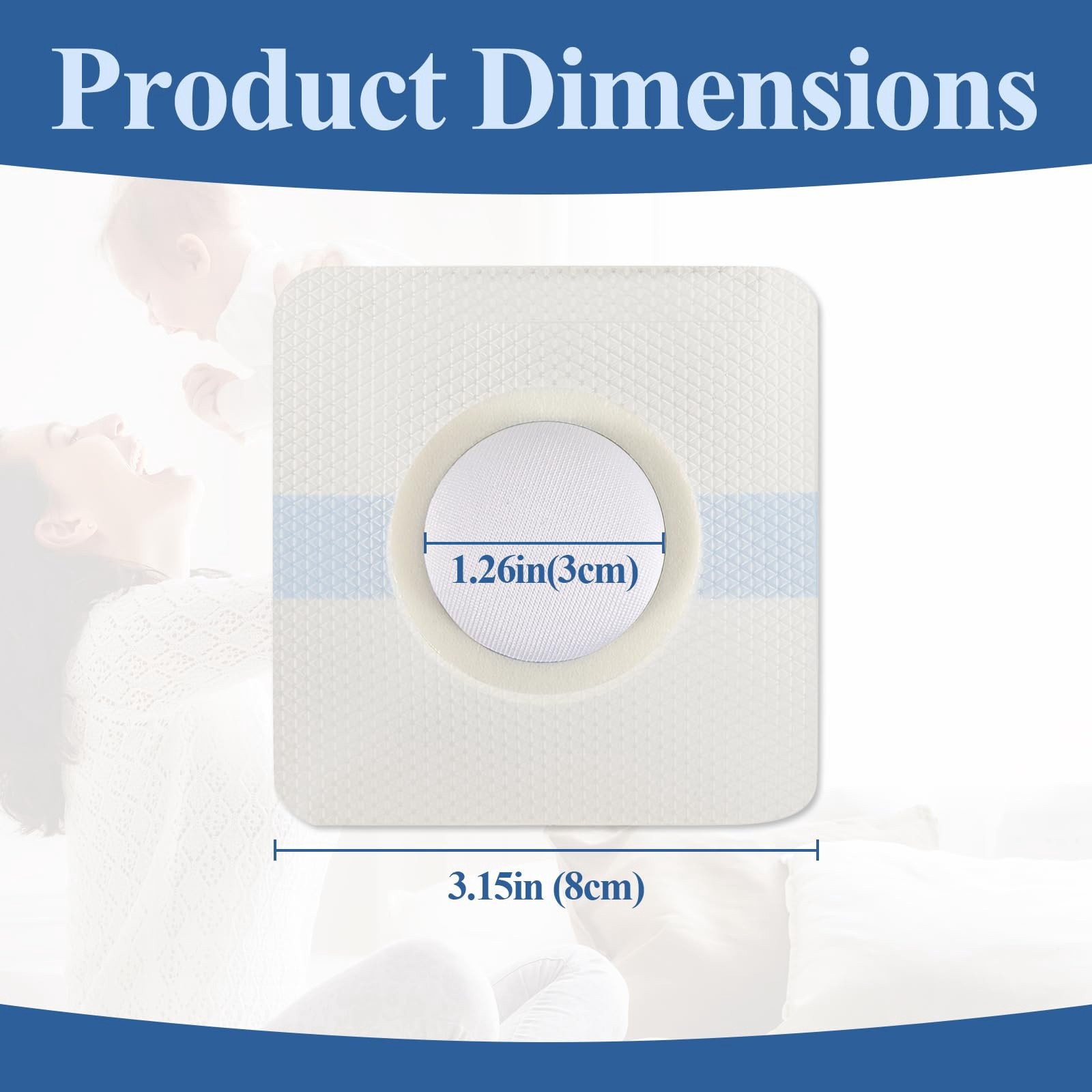 QCWN 35 Pcs Baby Belly Button Patches for Umbilical Hernia Waterproof Newborn…