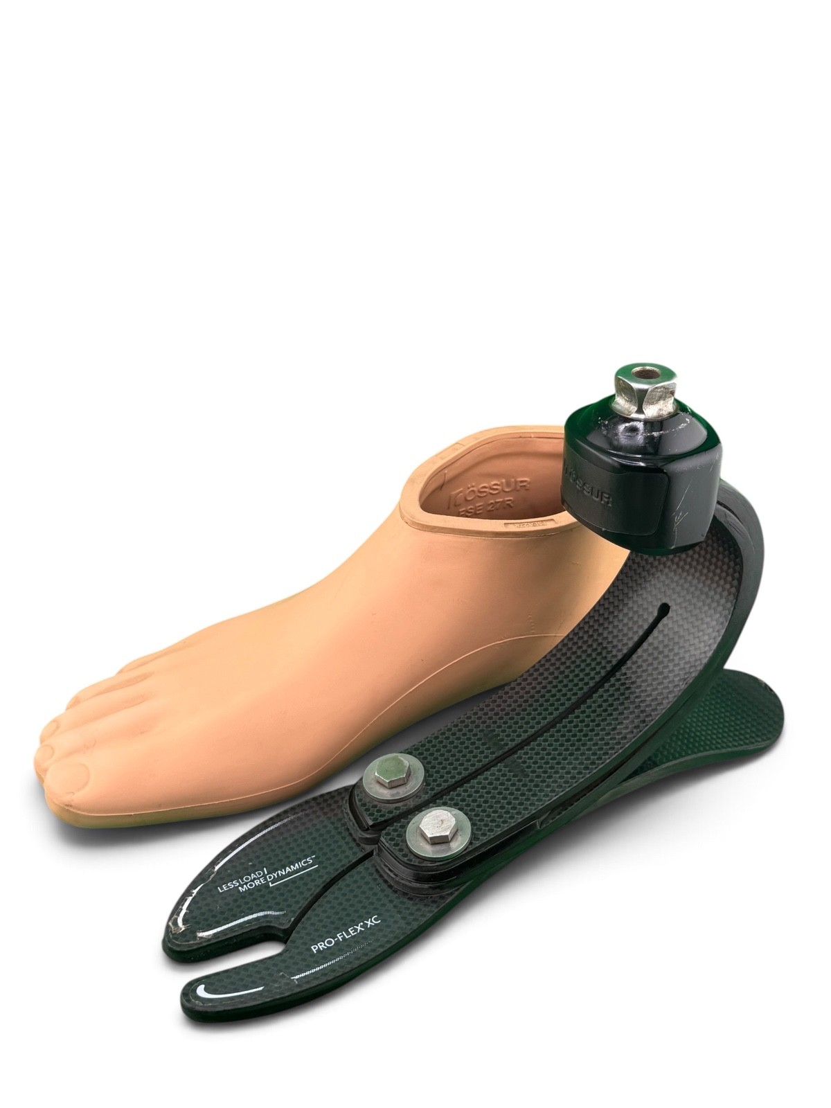 Ossur proflex pro-flex Xc prosthetic foot, size 27, right, category 5.