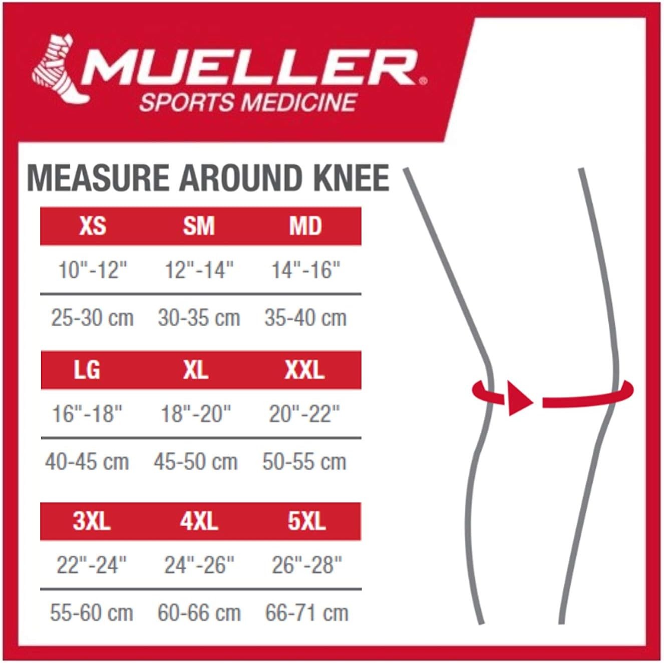MLR Sports Medicine Open Patella Knee Sleeve, Black 5X-Large (26-28″)