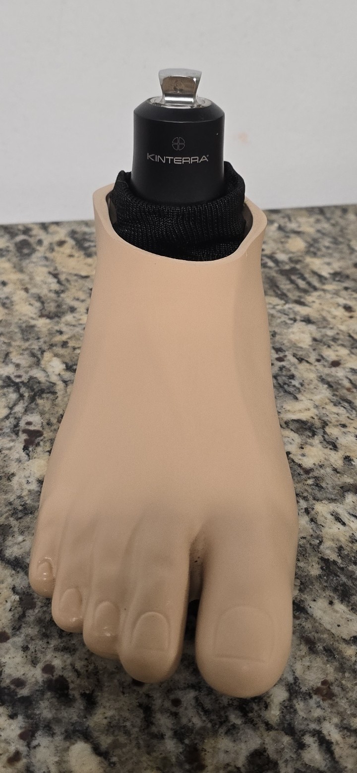 Proteor Kinterra 3.0 moveable ankle prosthetic foot Category 5 Right Size 27.