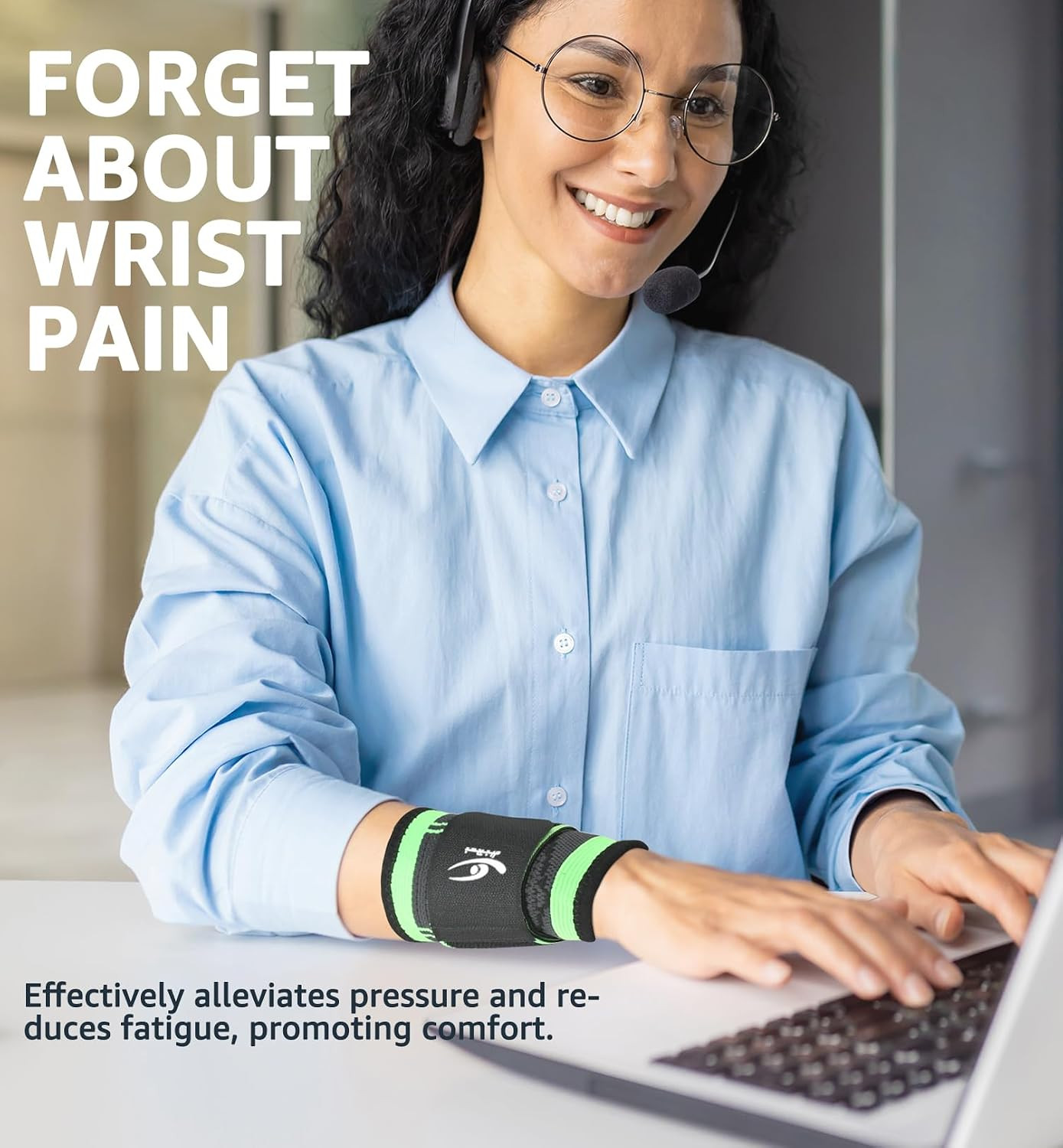 Wrist Brace Wrist Wraps Compression Wrist Strap, Wrist Support for Work Fitness