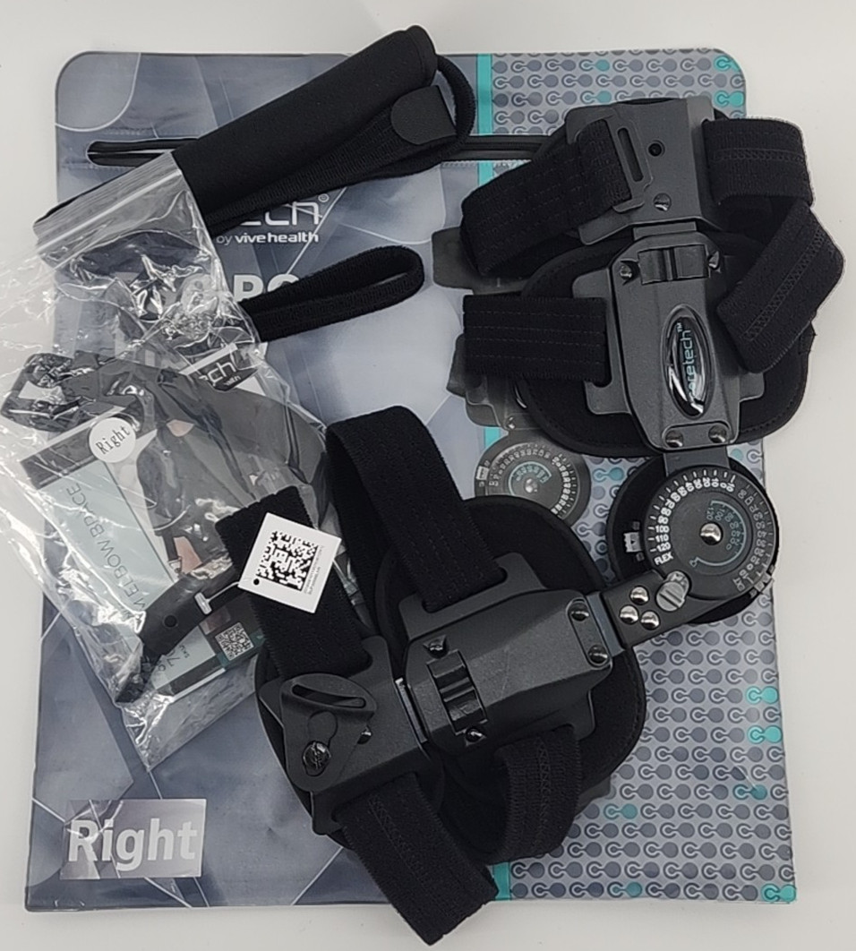 Coretech Vive 760 ROM Elbow Brace RIGHT Adjustable Hinged L3760 NEW