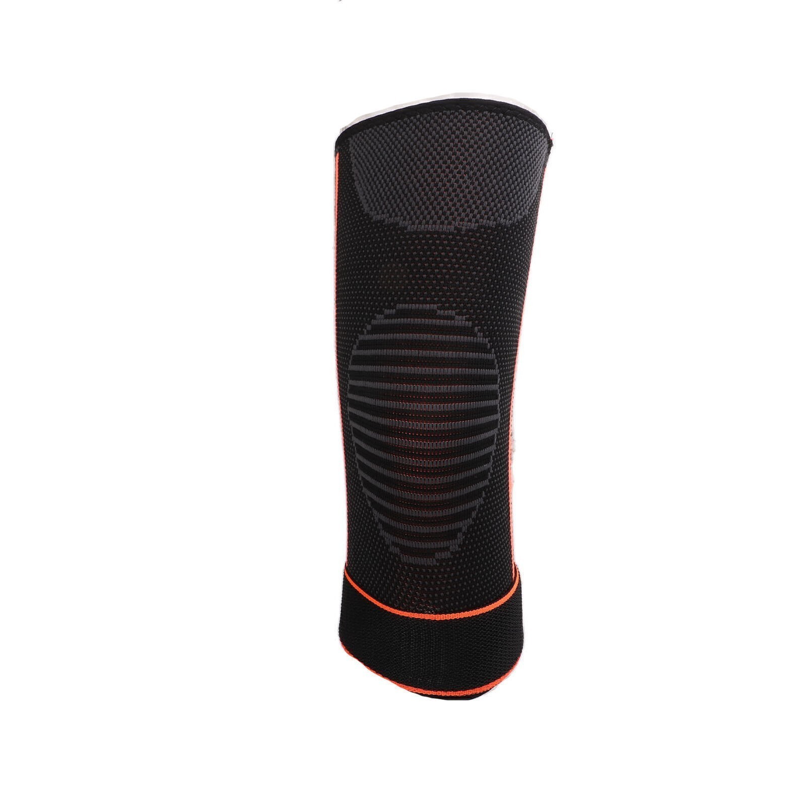 Sports Elbow Guards Nylon Knit Soft Elbow Compression Sleeve with Strap for Bask