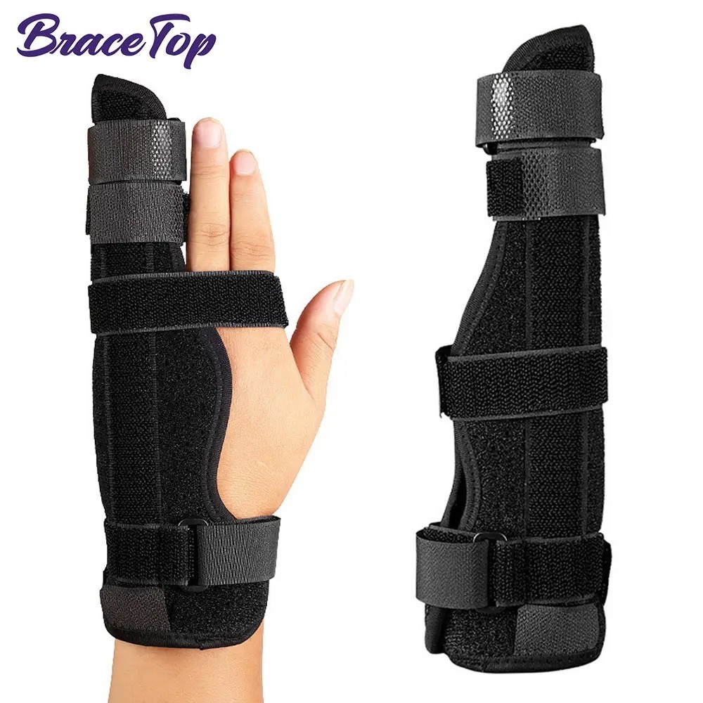 Boxer Finger Splint Adjustable Finger Brace Fracture Broken Finger Support Pinky