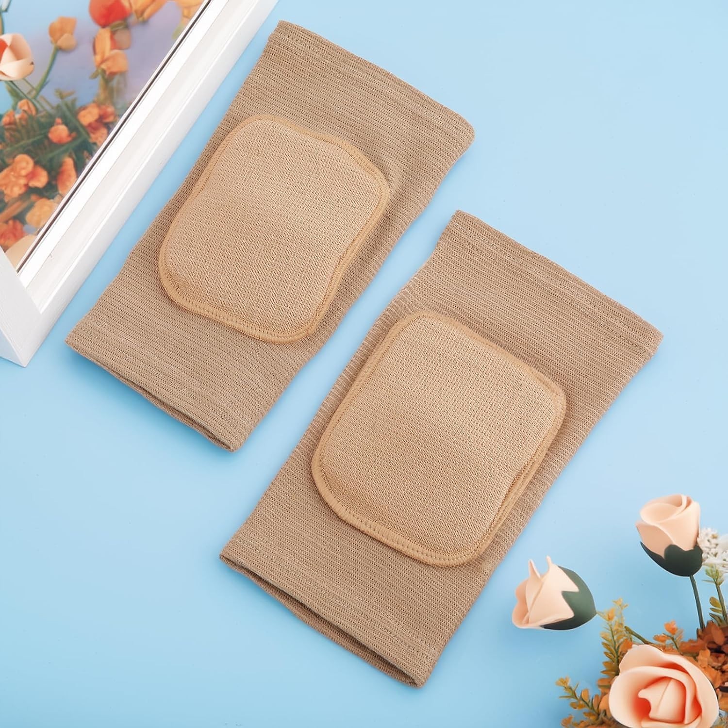 Arm Brace Pads Elbow Protector Strap Pair, Breathable Anti-Collision Sponge T…