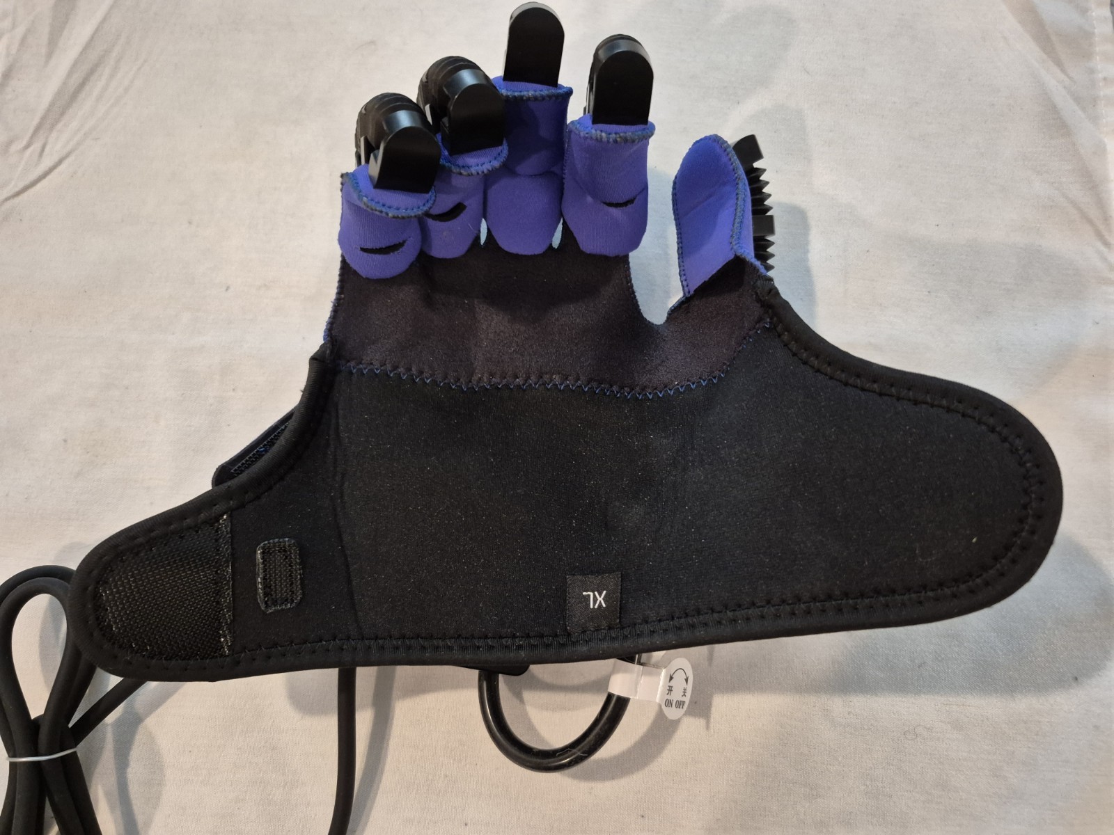 FOCUBOODY Rehabilitation Right Robot Glove Replacement Only Size XL Blue
