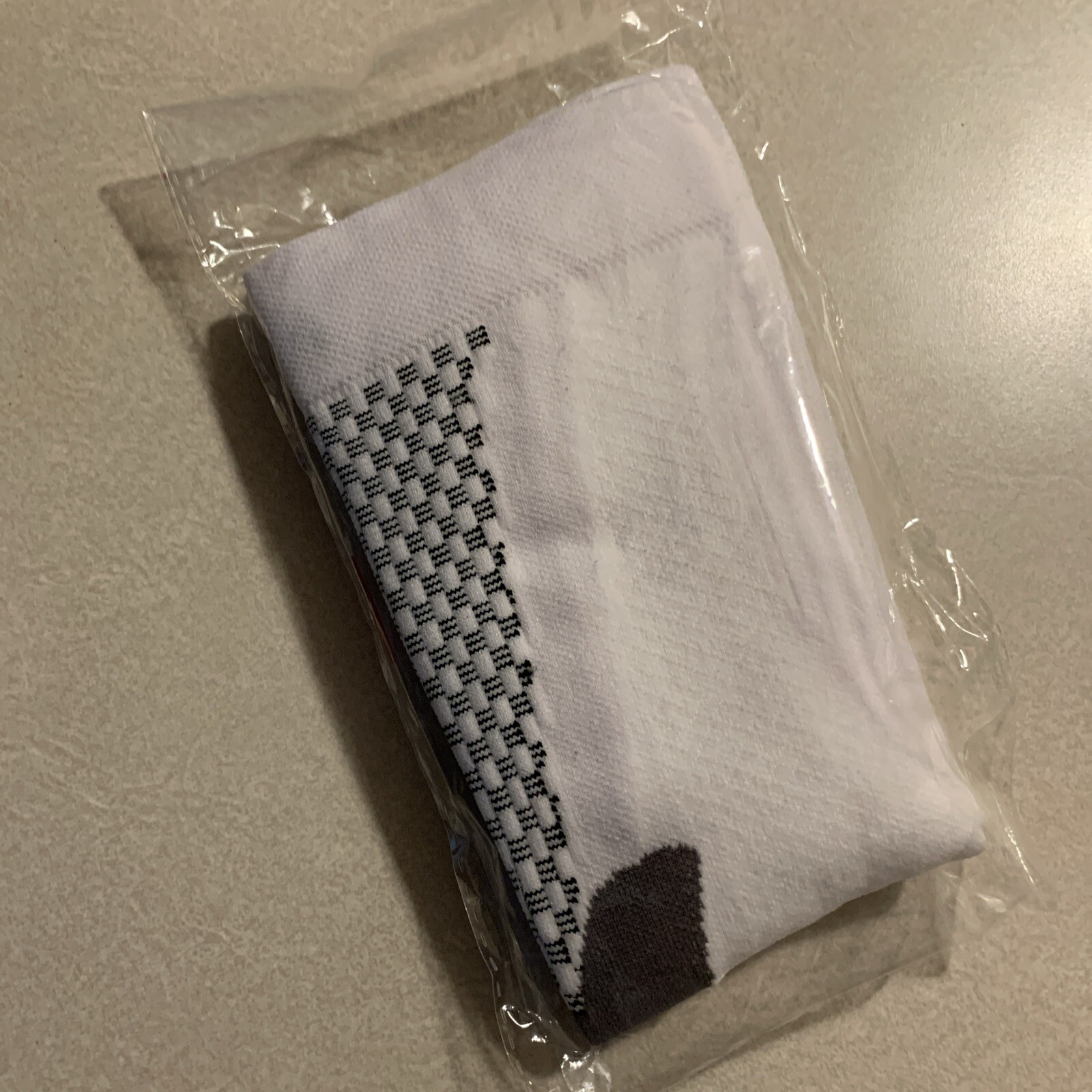 1 Pair White Compression Socks Support S/M
