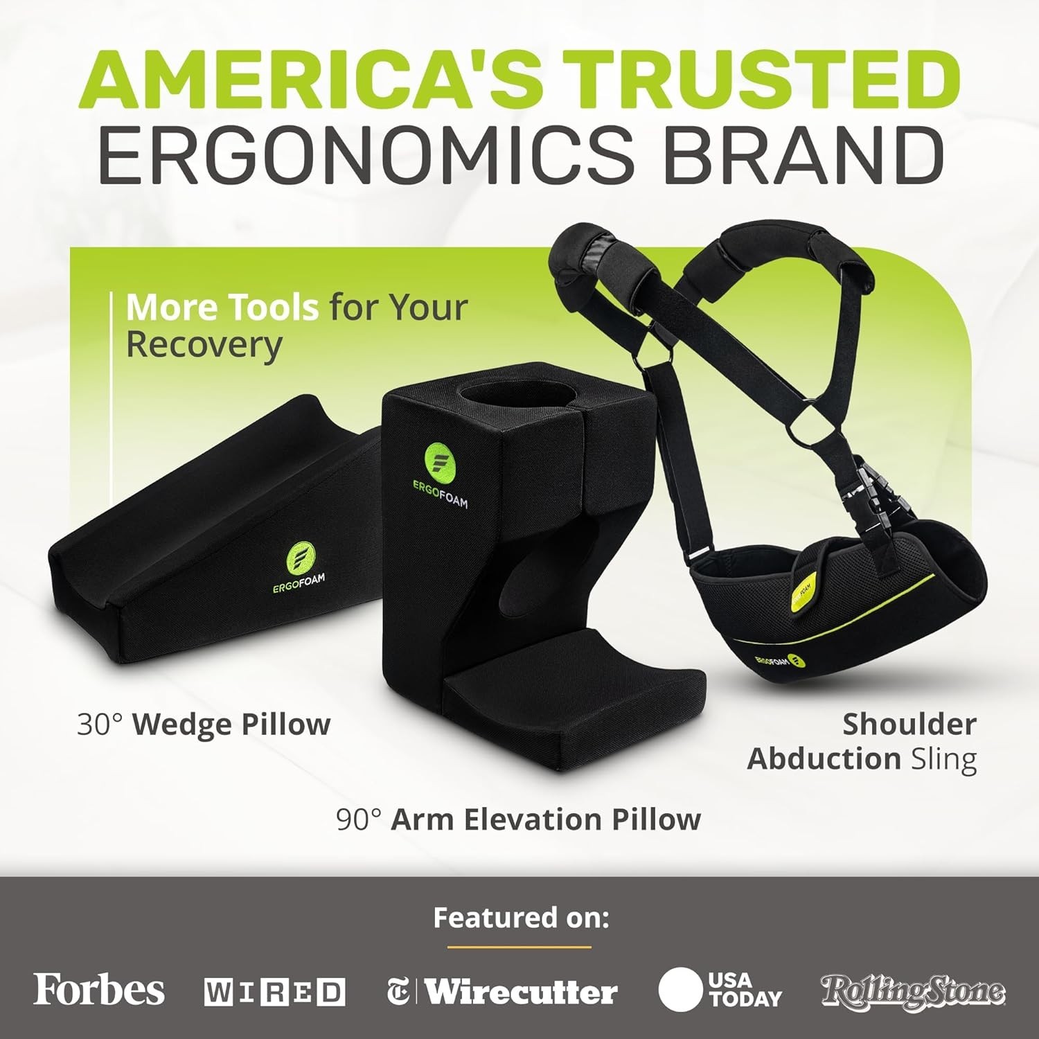 Shoulder Sling with Abduction Pillow – Abduction Sling Designed for Athletes…